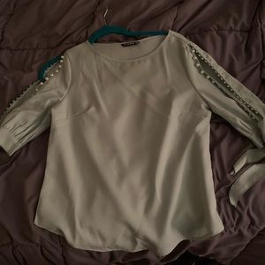 Pearled blouse